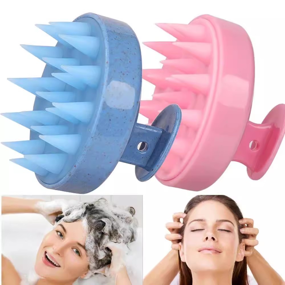 Silicone Shampoo Brush Head Sc - огляд і ціна Hair Spa Wellness