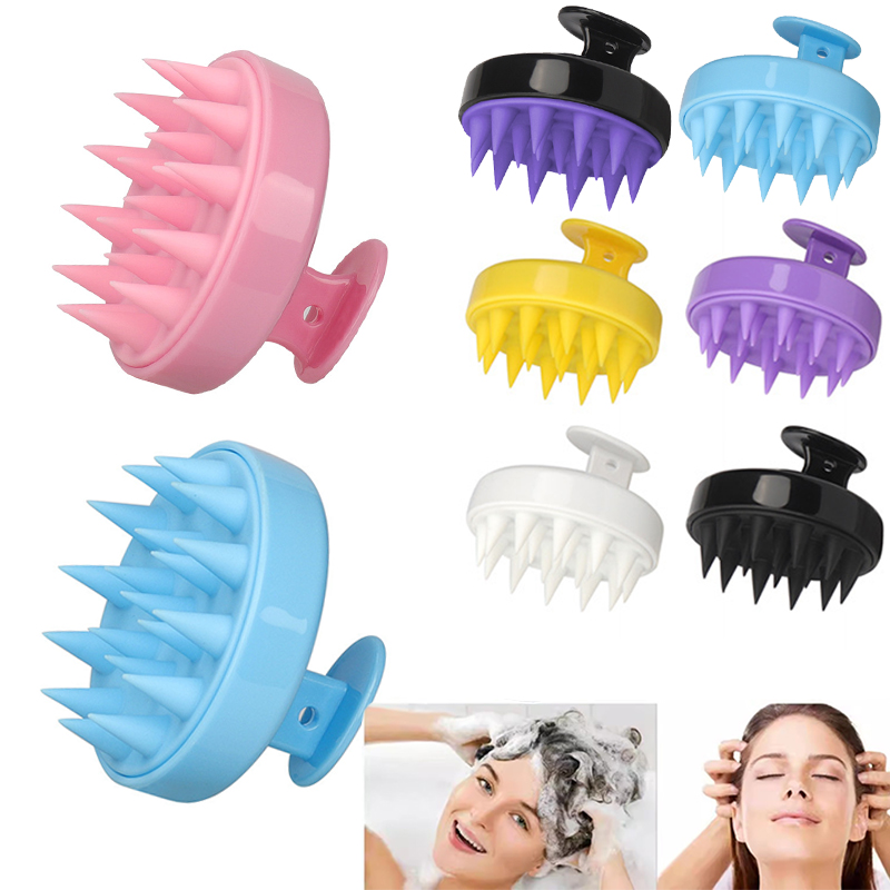 Silicone Shampoo Brush Head Sc - огляд і ціна Hair Spa Wellness