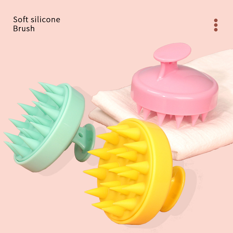 Silicone Shampoo Brush Head Sc - огляд і ціна Hair Spa Wellness